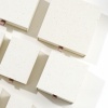 Image de 2 Pcs Boîte-Cadeau à Bijoux à Tiroir Coulissant en Papier Beige