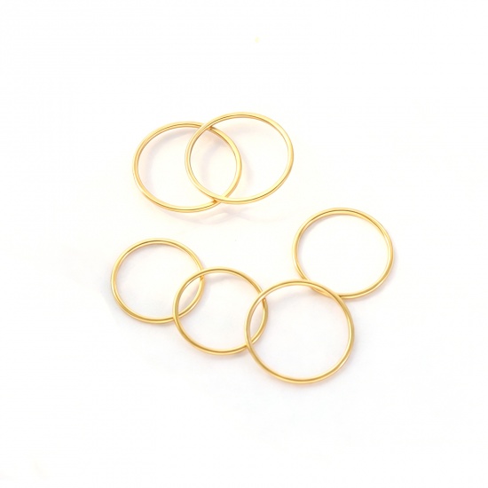 Bild von Großhandel Frauen Geschenk Uneinstellbar Knuckle Finger Ring, Bunt 304 Edelstahl, Umweltfreundlich Ins Stil Elegant Schmuckbedarf 1 Stück