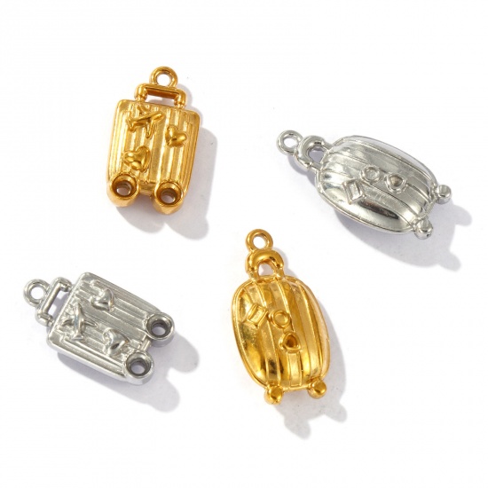 Picture of Eco-friendly 304 Stainless Steel Travel Charms Multicolor Luggage Trolley Suitcase