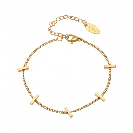 Immagine di 304 Acciaio Inossidabile Braccialetti All'Ingrosso, Multicolore Ecologico, Donne Stile Ins Elegante Regalo Fornitura di Gioielli, 16cm Lunghezza, 1 Pz