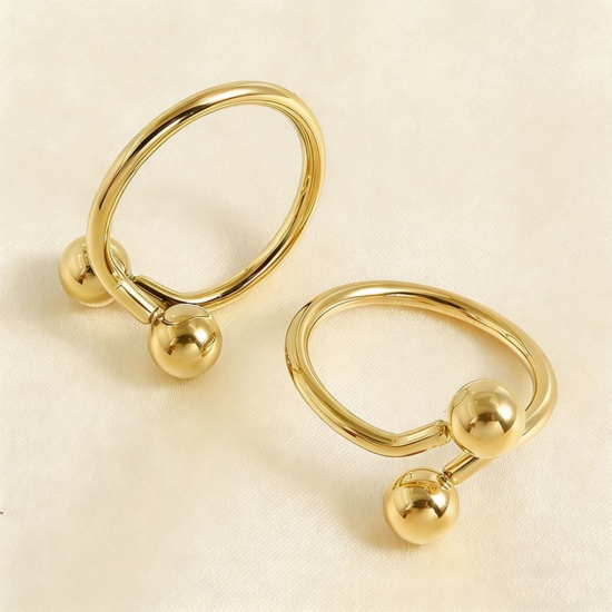 Picture of Wholesale Women's Gift Open Rings, Multicolor 304 Stainless Steel, Eco-friendly Exquisite Stylish Jewelry Supply