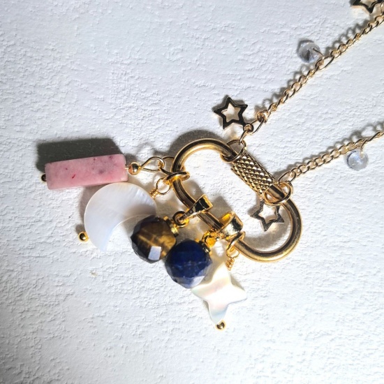 Bild von Edelstein & Messing Charms Großhandel 18K Vergoldet Bunt Würfel Facettiert 11mm x 7mm