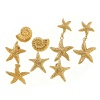 Picture of Wholesale Ocean Jewelry Simple & Casual Earrings, 18K Gold Plated 304 Stainless Steel, Women's Gift Jewelry Supply
