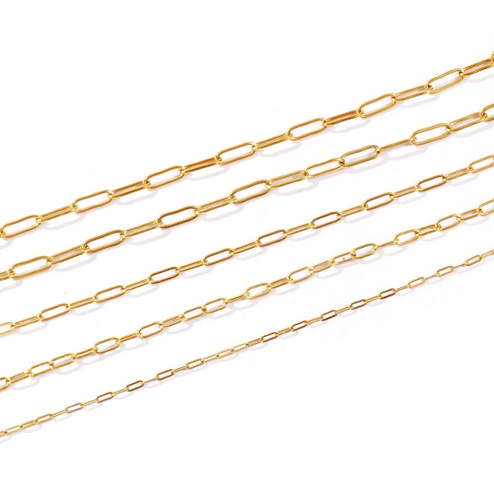 Imagen de Collar de Cadena del Vientre de la Cintura del Cuerpo Al Por Mayor, Catena di Fermagli Multicolor 304 Acero Inoxidable, Unisex Respetuoso del Medio Ambiente Punk Elegante Regalo Joyería Para Minorista, 1 Unidad