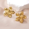 Picture of Wholesale Classic Simple & Casual Ear Post Stud Earrings Set, 18K Gold Plated 304 Stainless Steel, Women's Gift Jewelry Supply