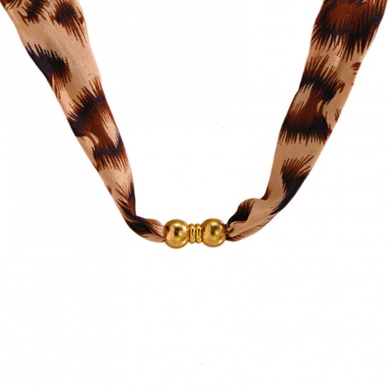 Immagine di Multicolore Collana con Sciarpa e Pendente All'Ingrosso, 304 Acciaio Inossidabile Donne PVD Ecologica Elegante Elegante Regalo Gioielli Per Rivenditore, 1 Pz