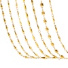 Picture of Wholesale Geometric Handmade Link Chain Necklace, 18K Real Gold Plated 304 Stainless Steel, Women's Eco-friendly PVD Waterproof Anti-Tarnish Hypoallergenic Exquisite Stylish Gift Jewelry For Retailer, 40cm(15.7") + 5cm(2") long
