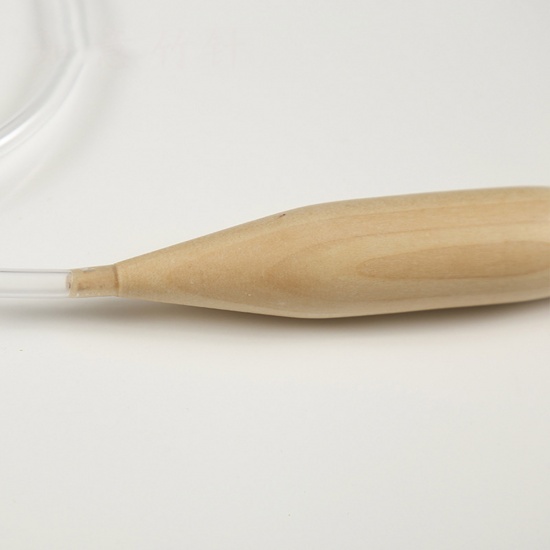 Immagine di Bambù Circolare Ferri da Maglia Naturale 40cm Lunghezza, 1 PCs
