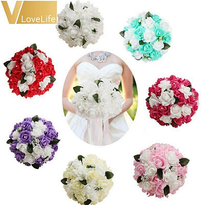 Picture of Artificial Flower For Bride Wedding Party Home Decoration
