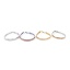 Immagine di Acciaio Inossidabile Catena Omega Braccialetti Multicolore 1 Pz