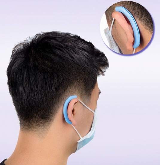 Picture of Mouth Mask Wearing Tool Ear Protector Light Blue