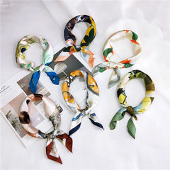 Picture of Polyester Fiber Women's Scarves & Wraps Square Multicolor 50cm x 50cm
