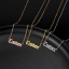 Picture of Stainless Steel Customized Name Necklace Personalized Letter Charm Pendant