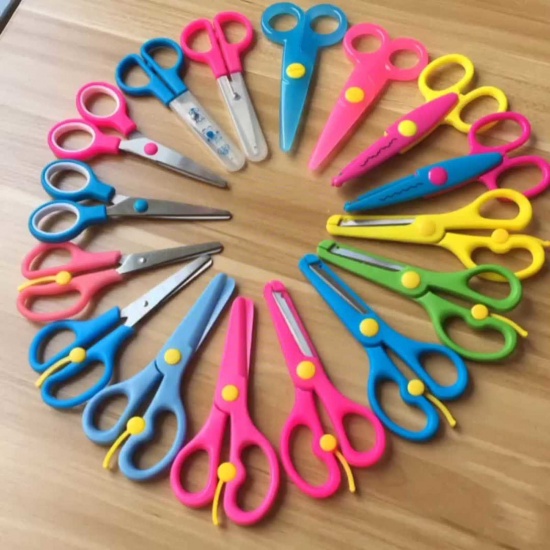 Picture of DIY Scrapbook Handmade Scissors Multicolor