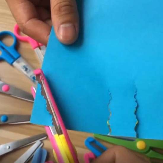 Picture of DIY Scrapbook Handmade Scissors Multicolor