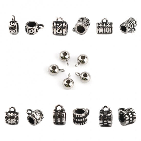 Picture of Stainless Steel Bail Beads