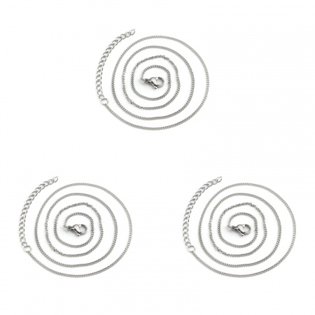 304 Stainless Steel Curb Link Chain Necklace
