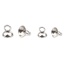 Immagine di Acciaio Inossidabile Coppette Copriperla 10 Pz