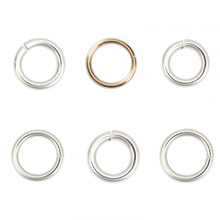 304 Stainless Steel Open Jump Rings Findings