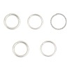 Picture of 304 Stainless Steel Open Jump Rings Findings