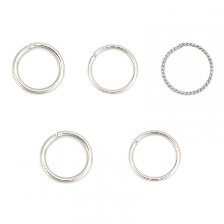304 Stainless Steel Open Jump Rings Findings