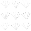 Picture of 304 Stainless Steel Ball Head Pins Silver Tone 4cm(1 5/8") long, 0.7mm (21 gauge), 50 PCs