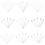 Immagine di 304 Acciaio Inossidabile Spilli Tono Argento 4cm Lunghezza, 0.7mm (21 misura), 50 Pz