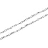 Picture of 304 Stainless Steel Soldered Rolo Chain Silver Tone 4mm( 1/8"), 5 M
