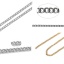 Picture of 304 Stainless Steel Soldered Link Curb Chain Findings Silver Tone 3.5x2.5mm(1/8"x1/8"), 10 M