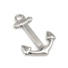 316ステンレス鋼 鋳造 コネクター アンカー シルバートーン 29mm x 21mm、 1 の画像