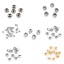 Immagine di 304 Acciaio Inossidabile Separatori Perline Tondo Tono Argento Circa 6mm Dia, Foro:Circa 2.3mm, 20 Pz