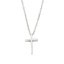 Imagen de 304 Acero Inoxidable Religión Collares Tono de Plata Cruz 45cm longitud, 1 Unidad