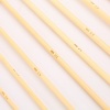 Picture of Bamboo Single Pointed Knitting Needles Natural 33cm(13") long