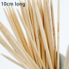 Imagen de Bambú Doble Punta Agujas de tejer Natural 10cm longitud, 1 Juego