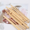 Picture of Bamboo Crochet Hooks Needles Natural 15cm(5 7/8") long