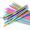 Изображение Алюминиевые крючки для вязания Разноцветный 15см длина, 5 ШТ