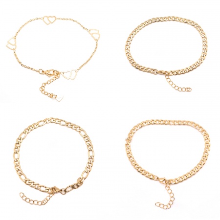 Vacuum Plating 304 Stainless Steel Anklet