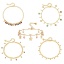 Picture of Eco-friendly Exquisite Stylish 18K Real Gold Plated Copper Anklet For Women