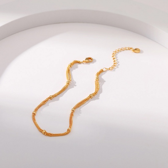 Immagine di Ecologico Squisito Elegante 18K Oro riempito Rame Cavigliere Per Donne 1 Pz