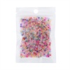 Immagine di Vetro Seme Perline Round Rocailles Multicolore Smerigliato Colorato Per 3mm Dia., 20 Grammi