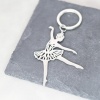 Picture of 304 Stainless Steel Insect Pendants Silver Tone Butterfly Animal Wing Hollow