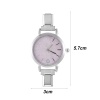 Picture of 304 Stainless Steel Stylish & Casual Italian Charm Links Watch Face For DIY Jewelry Making Round 5.7cm x 3cm