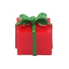樹脂 カボション クリスマスギフトボックス 赤+黄 13mm x 11mm、 5 個 の画像