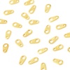 Immagine di Rame Goccia di Coda Oro riempito Chiusura lampo 6mm x 3mm, 5 Pz