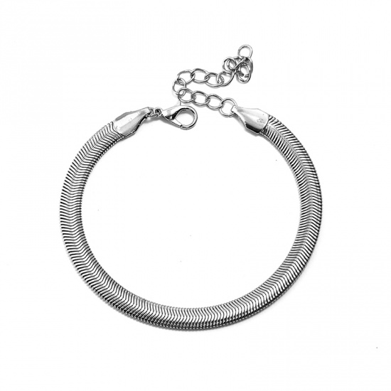 Picture of Anklet Silver Tone 16.5cm(6 4/8") long, 1 Piece