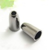 Picture of Zinc Based Alloy Clothing Rope Buckle Stopper Silver Tone 20 PCs