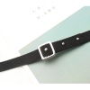 Immagine di Strozzatore Collana Nero Fibbia della Cintura lunghezza: 30cm, 1 Pz