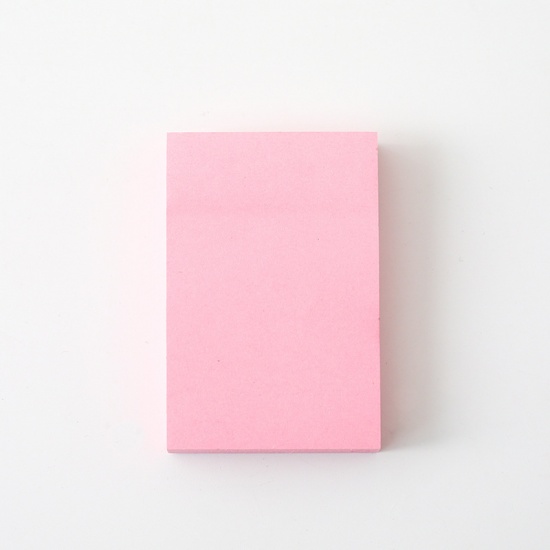 Picture of Paper Memo Sticky Note Pink Rectangle 76mm x 50mm, 1 Copy