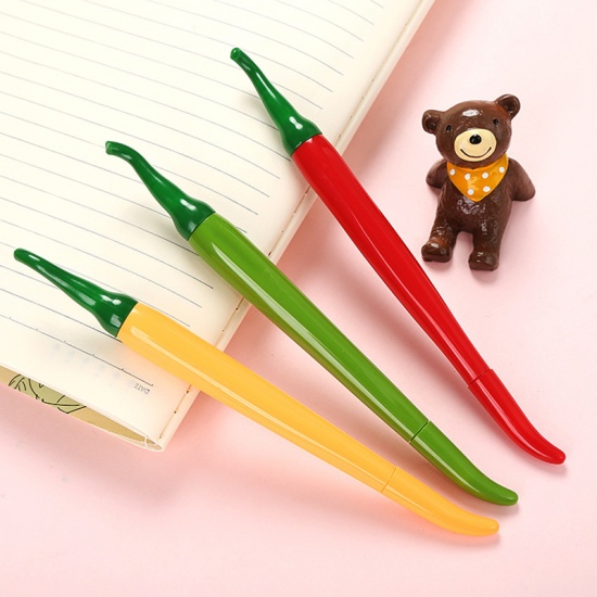 Picture of Gel Ink Pen Yellow Chili 16.7cm, 2 PCs