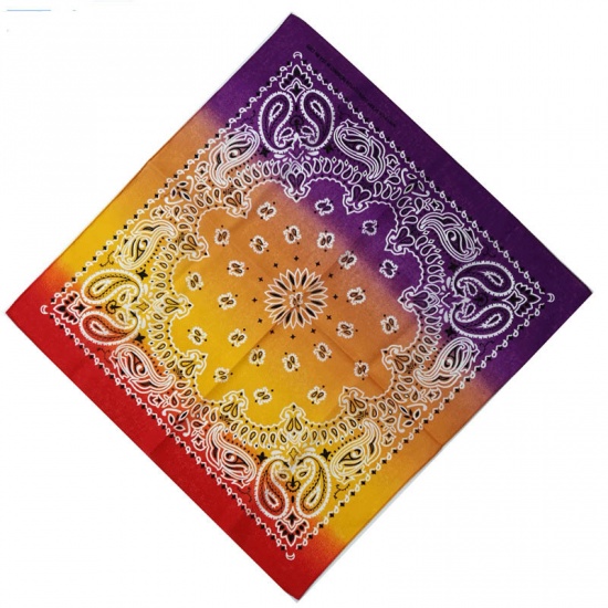 Picture of Cotton Headscarf Handkerchief Square 55cm x 55cm, 1 Piece